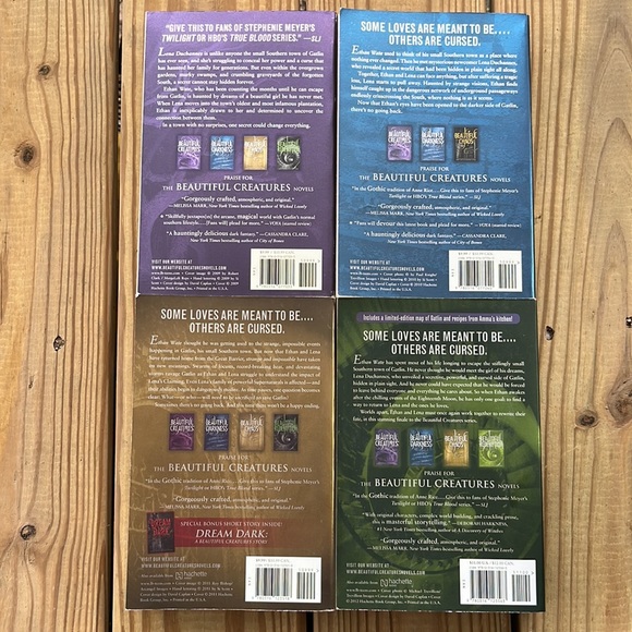 Beautiful Creatures Novels 1-4 Creatures, Darkness, Chaos, Redemption SC Books - Picture 4 of 8
